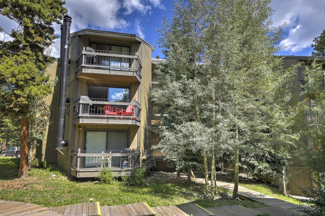 Breckenridge Condo With Balcony Walk To Ski Resort Esterno foto